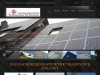 dachdecker-zimmermann.com Webseite Vorschau