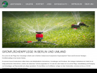 gruenflaechen-pflege.com Webseite Vorschau