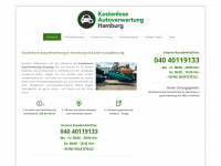 hamburg-autoverwertung.de Webseite Vorschau