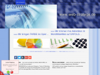 web-stratege.de Webseite Vorschau