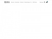 huma-musikverlag.at Webseite Vorschau