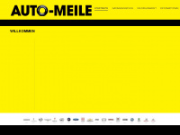 auto-meile.ch Webseite Vorschau