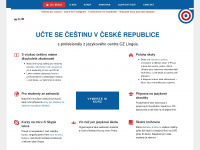 czlingua.cz Webseite Vorschau
