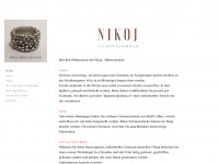 nikoj.ch Webseite Vorschau