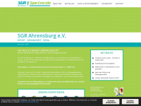 sgr-ahrensburg.de Webseite Vorschau