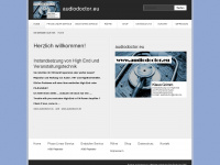 audiodoctor.eu Webseite Vorschau