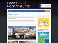 deafmesse.ch Webseite Vorschau