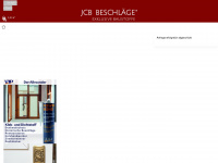 jcb-beschlaege.de Webseite Vorschau