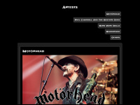 motorheadmusic.com Webseite Vorschau