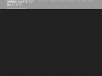 gruene-karte-fuer-diversity.de Webseite Vorschau