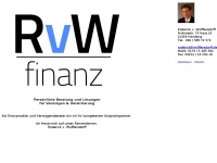 rvwfinanz.de Webseite Vorschau