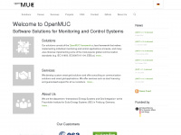 openmuc.org Webseite Vorschau
