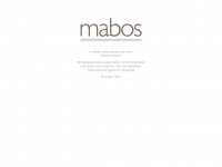 mabos.ch Webseite Vorschau