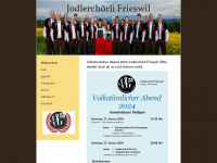 jodlerchoerlifrieswil.ch Webseite Vorschau