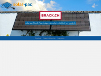 solar-pac.ch Webseite Vorschau