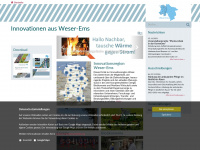 weser-ems.eu Webseite Vorschau
