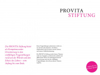 provita-stiftung.de Webseite Vorschau