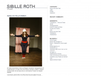 sibille-roth.de Webseite Vorschau