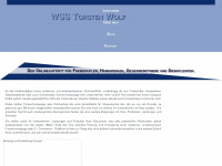 wss-wolf.com Webseite Vorschau