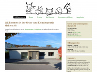 tierarztmalters.ch Webseite Vorschau