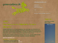 greenzebra.ch Webseite Vorschau