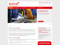 kohne-personalservice.de Webseite Vorschau