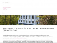 swissparc.ch Webseite Vorschau