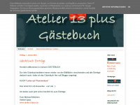 atelier13plus.blogspot.com Webseite Vorschau