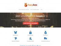 foxybox.de Webseite Vorschau