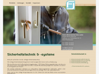 sicherheitstechnik-systeme.de Webseite Vorschau