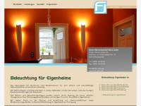 eigenheim-beleuchtung.de Webseite Vorschau