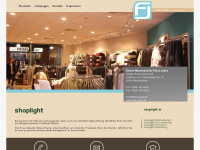 shop-light-in.de Webseite Vorschau
