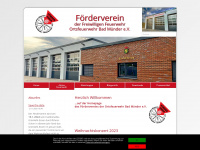 ffw-foerdern-bm.de Webseite Vorschau