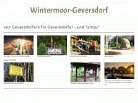 wintermoor-geversdorf.de Webseite Vorschau