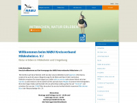 nabu-hildesheim.de Webseite Vorschau