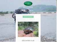 safariclub.at Webseite Vorschau