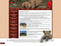 safaris-safaris.at Webseite Vorschau