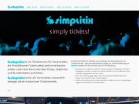 simplitix.at Webseite Vorschau