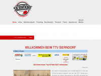 tischtennis-sierndorf.at Webseite Vorschau