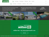 muellner-bau.com Webseite Vorschau