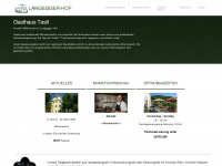 langegger-hof.at Webseite Vorschau