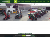 landtechnik-ginthoer.at Webseite Vorschau