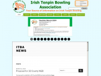 tenpinbowling.ie Webseite Vorschau