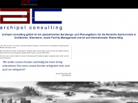 archipol-consulting.at Webseite Vorschau