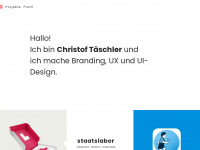 christoftaeschler.ch Webseite Vorschau