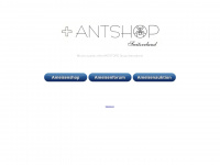 antstore.ch Webseite Vorschau