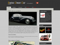 swisscleancar.com Webseite Vorschau