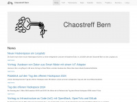 chaosbern.ch Webseite Vorschau