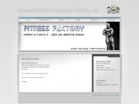 fitness-factory-hanau.de Webseite Vorschau