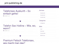 pmi-publishing.de Webseite Vorschau